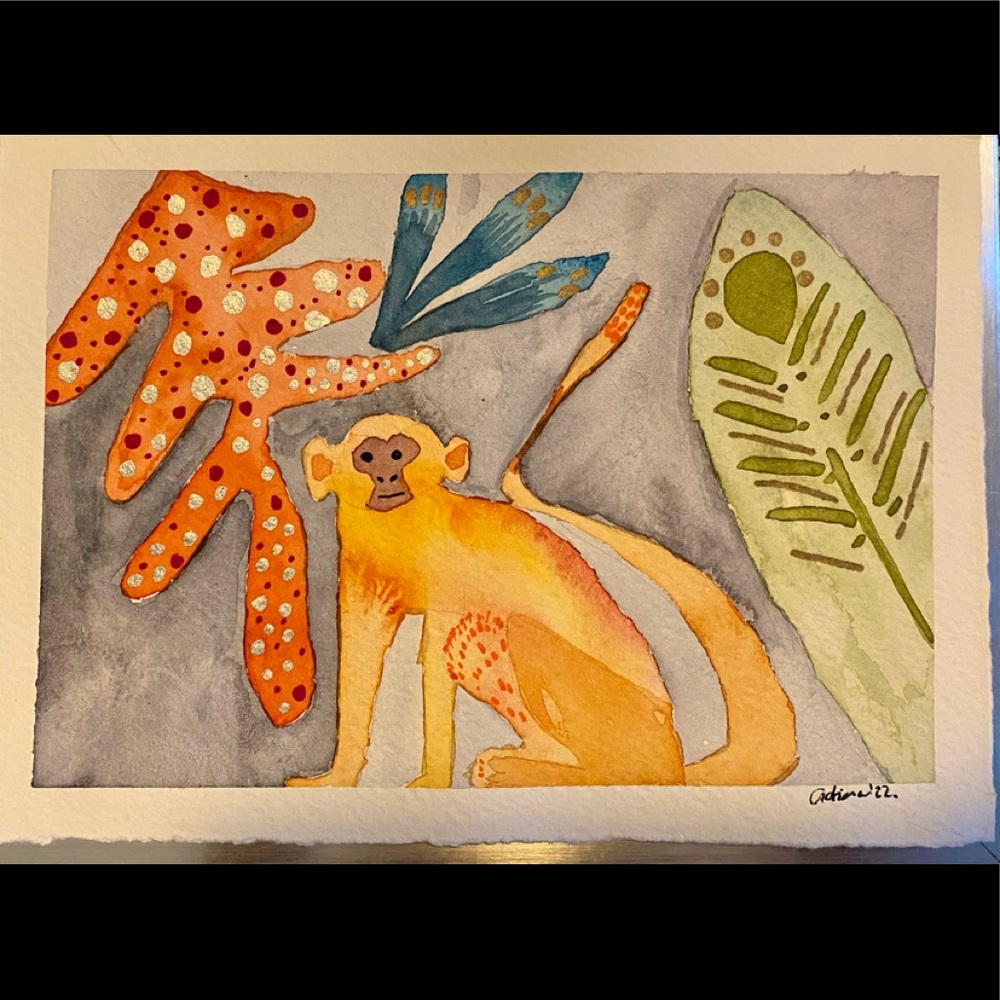Cute-ich watercolour illustration:)